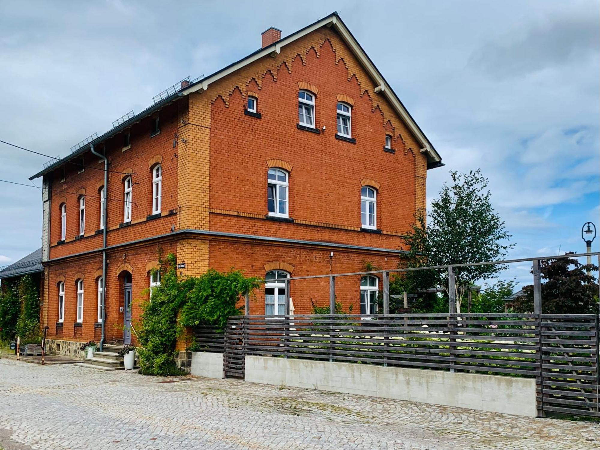 Bahnhof Frauenstein SCHLOSSBLICK Exterior foto